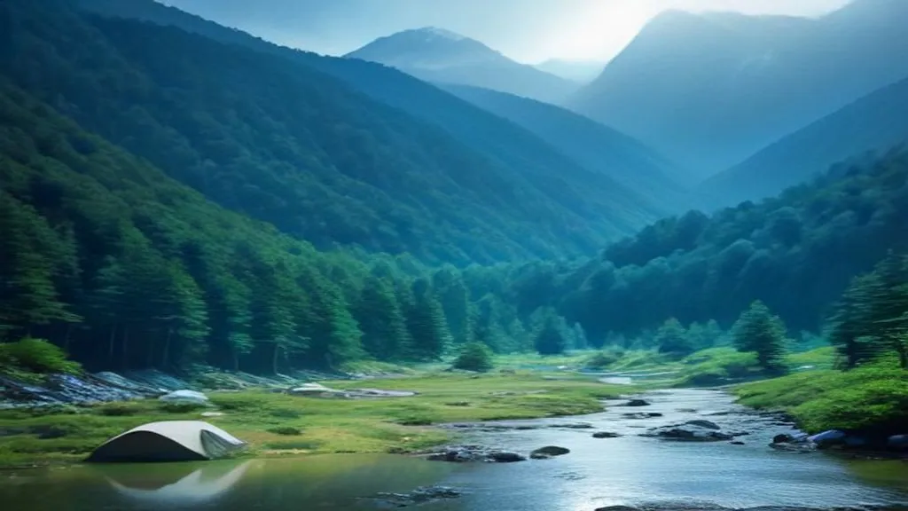Kamikochi and the reservation reality — illustration