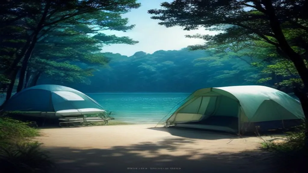 Beach camping: rules, permits and etiquette — illustration
