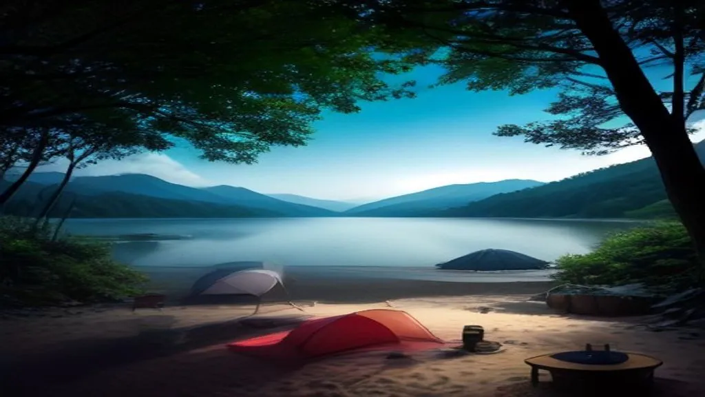 First, know this: you cannot simply camp on any beach — illustration