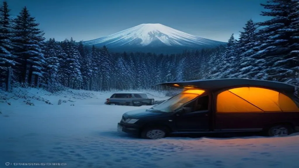 Use a place that permits overnight vehicles — illustration
